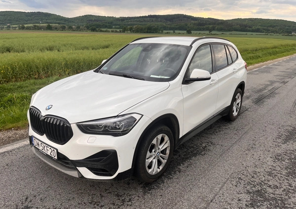 BMW X1 cena 115000 przebieg: 43100, rok produkcji 2020 z Świdnica małe 232